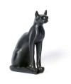 Miniaturausgabe der Katzen-Skulptur