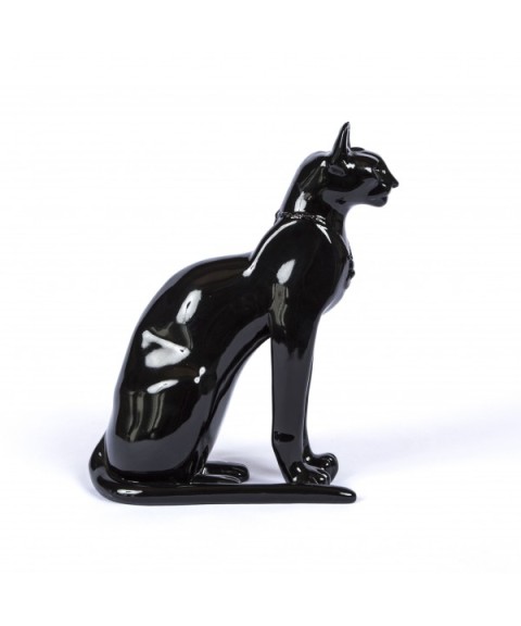 Black Resin Cat