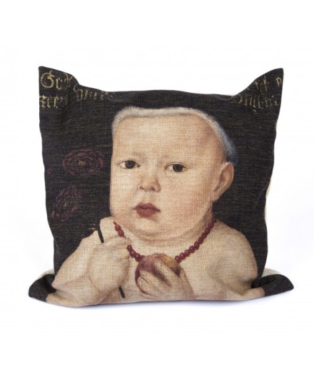 Half-length portrait of a child Cushion