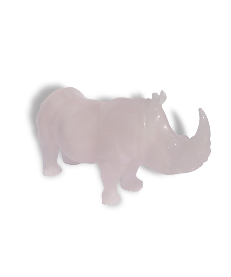 Rhino en Serpentina Rosa