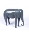 Elefant gris de bronze