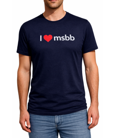 Camiseta I love msbb