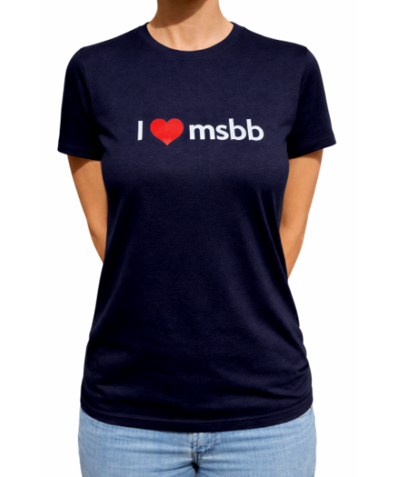 Camiseta I love msbb
