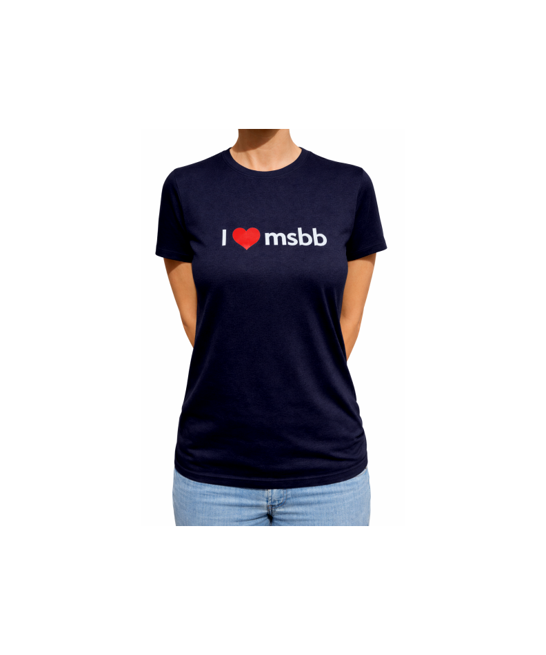 Camiseta I love msbb