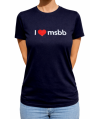 Camiseta I love msbb